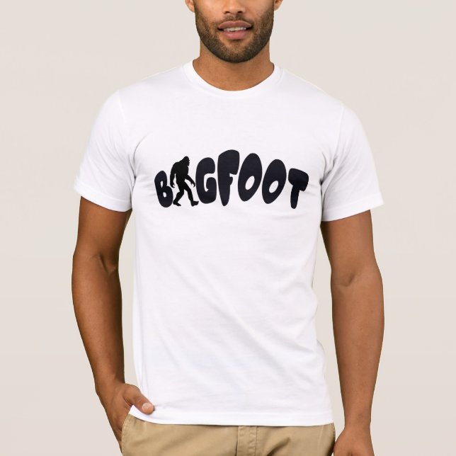 Cooles Bigfoot Shirt - Sasquatch Funny Gift für Mä (Vorderseite)