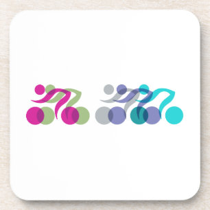 Cooles Bikerlogo Untersetzer