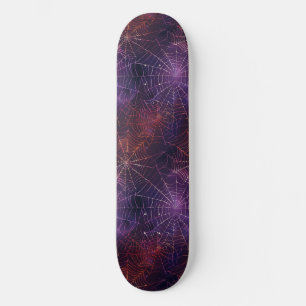 Cooles Black Lila Red Spione Web Design Skateboard