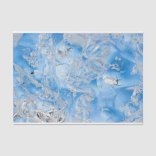 Cooles Blaues Eisberg Seidenpapier
