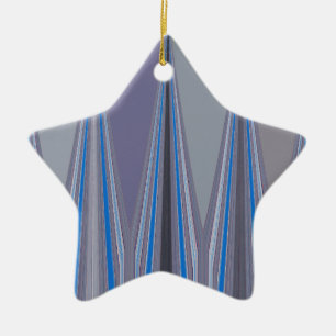 Cooles blaues, nahtloses Design Keramikornament
