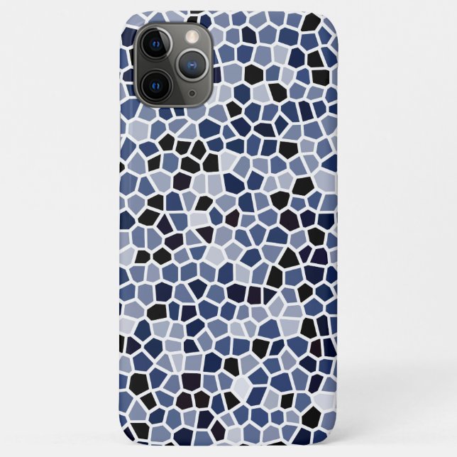COOLES blaugestanztes Glasmuster Case-Mate iPhone Hülle (Rückseite)