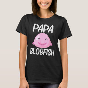 Cooles Blobefisch-Design für Männer und Vater T-Shirt