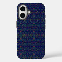 Cooles Blue Geometric Squares iPhone/iPad-Gehäuse