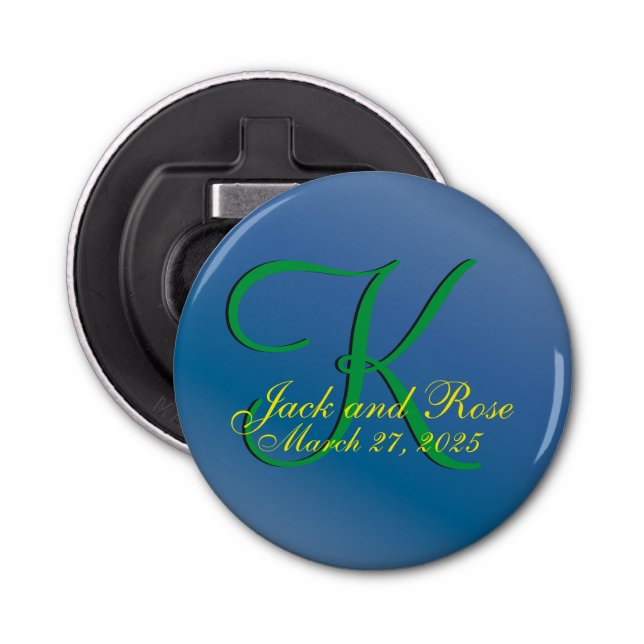 Cooles Blueberry Fab Budget Flaschenöffner (Vorderseite)