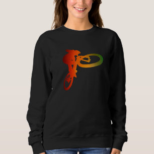 Cooles BMX Bike für Halfpipe mit Nice Wheel BMX ST Sweatshirt