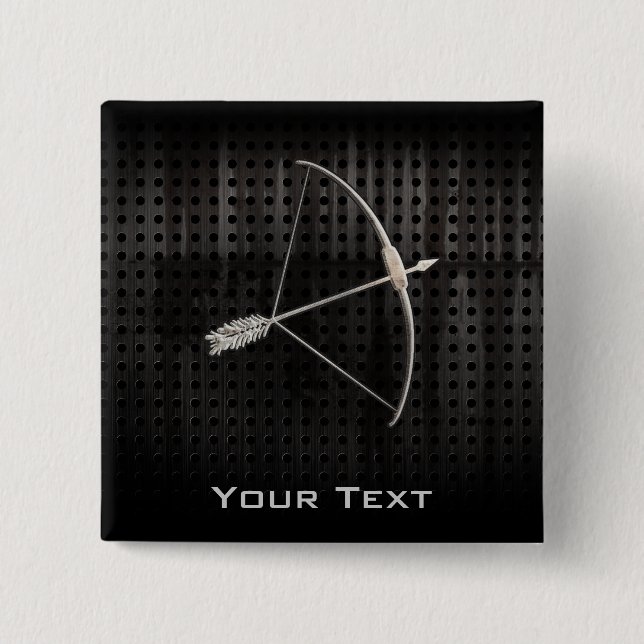 Cooles Bogenschießen Button (Vorderseite)