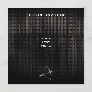 Cooles Bogenschießen Einladung