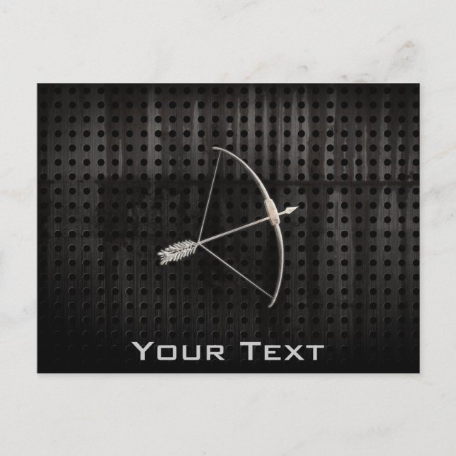 Cooles Bogenschießen Postkarte (Vorderseite)