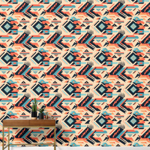 Cooles Boho Südwestbild gekachelt Tapete