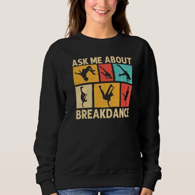 Cooles Breakdance für Men Hip Hop Sweatshirt (Vorderseite)