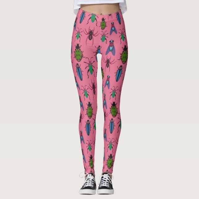 Cooles Bugmuster Leggings (Vorderseite)