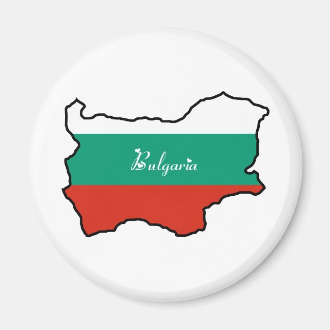 Cooles Bulgarien Magnet (Vorne)