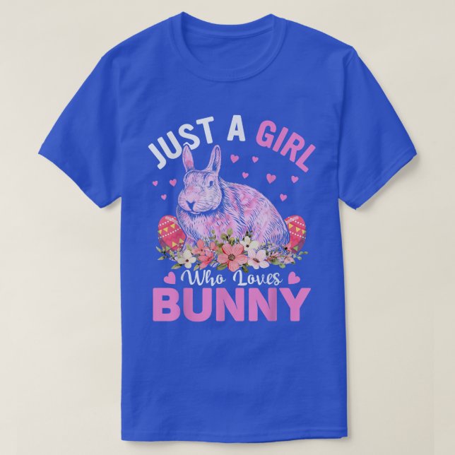 Cooles Bunny Rabbit Nur ein Mädchen, das sonnig Li T-Shirt (Design vorne)