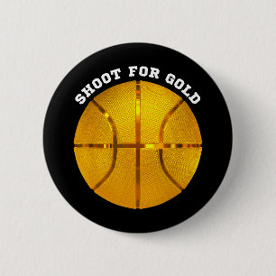 Cooles Bysketbyll Mvp Player Award Gewinner Team M Button