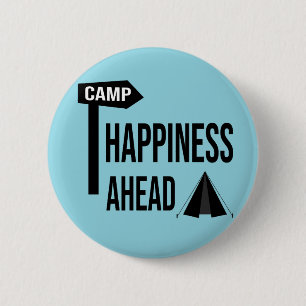 Cooles Camping Button