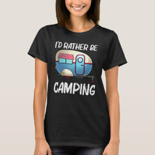Cooles Camping für Männer - Sportwagen T-Shirt