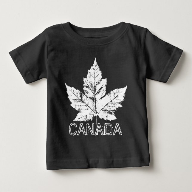 Cooles Canada Baby Hoodie Personalisiert Canada Sh Baby T-shirt (Vorderseite)