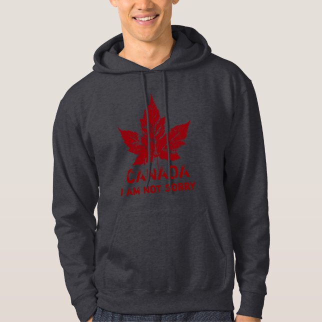 Cooles Canada Hoodie Retro I Am Top (Vorderseite)