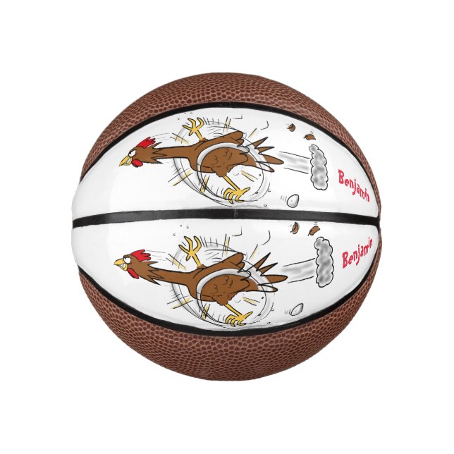 Cooles Cartoon mit lustiger Ausführung Mini Basketball