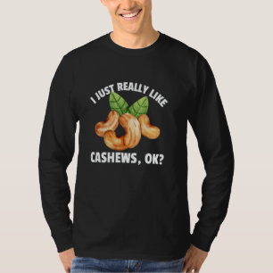 Cooles Cashew für Männer Frauen Kinder Nüsse Nüsse T-Shirt