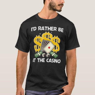 Cooles Casino für Männer Spielen T-Shirt