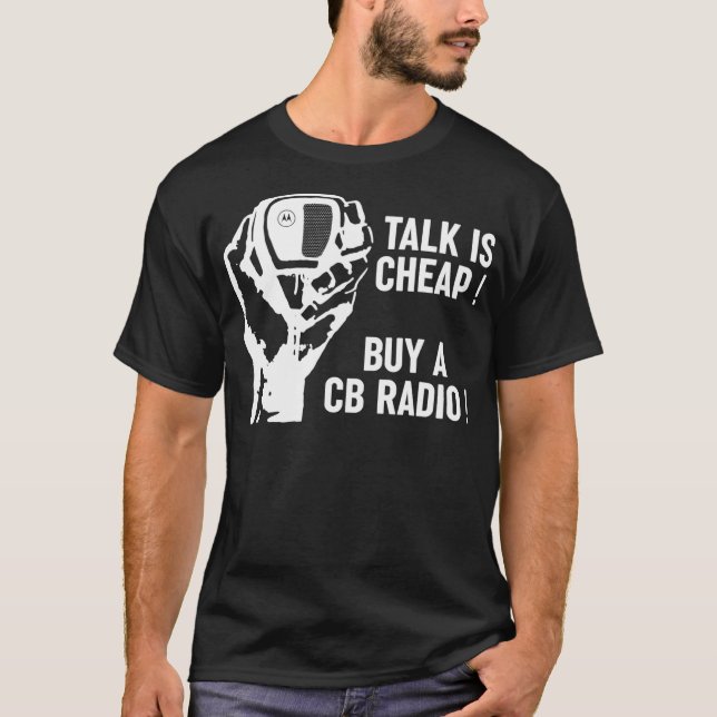 Cooles CB HAM Radio Original Internet T-Shirt (Vorderseite)