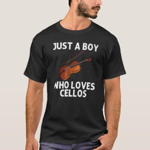 Cooles Cello für Jungs Kinder Cello Player Musicia T-Shirt
