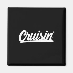 Cooles Cruising für Autoklubs oder Familengruppen- Magnet