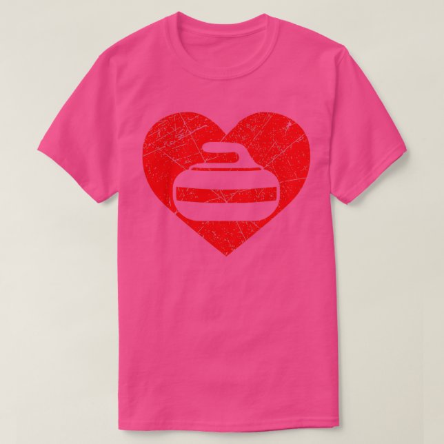 Cooles Curling Lover Geschenkdesign T-Shirt (Design vorne)