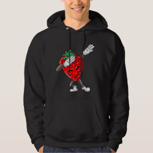 Cooles Dabbing Strawberry Funny Liebe Dancer Sweet Hoodie