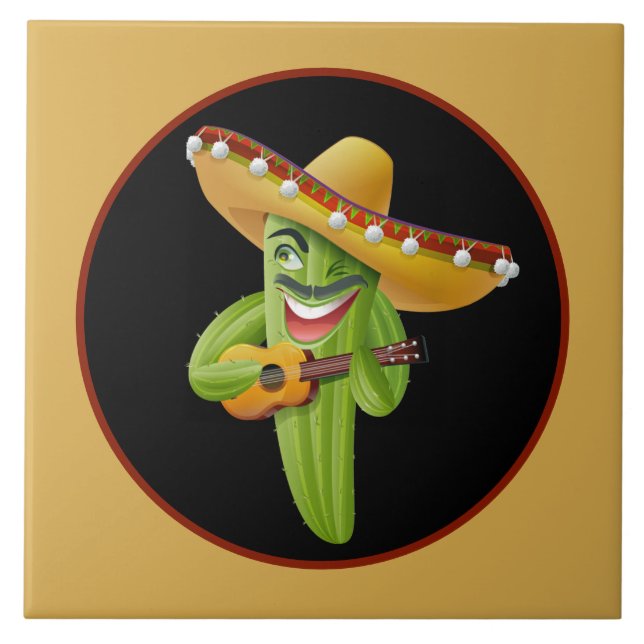 cooles Dekor im Südwesten Fliese (Vorderseite)