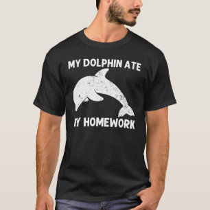 Cooles Delphin für Kinder Jungen Jungen Bottlenose T-Shirt