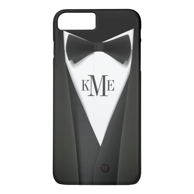 Cooles der Tuxedo-Anzugs-Muster der Männer - Case-Mate iPhone Hülle (Rückseite)
