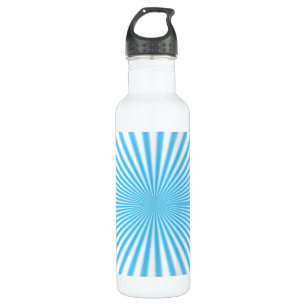 cooles Design aus blauem Starbor Edelstahlflasche