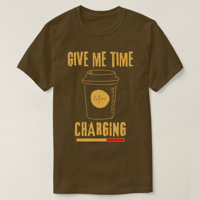 Cooles Design für die Kaffeeladung T-Shirt (Design vorne)