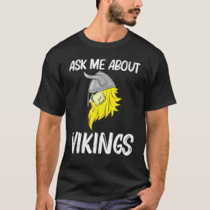 Cooles Design für männliche Frauen - Norse Horned  T-Shirt