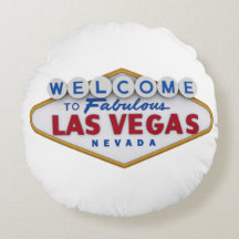 cooles Designerkissen willkommen in Las Vegas