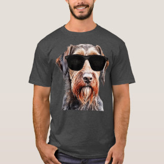 Cooles deutsches Drahthaar Pointer T-Shirt