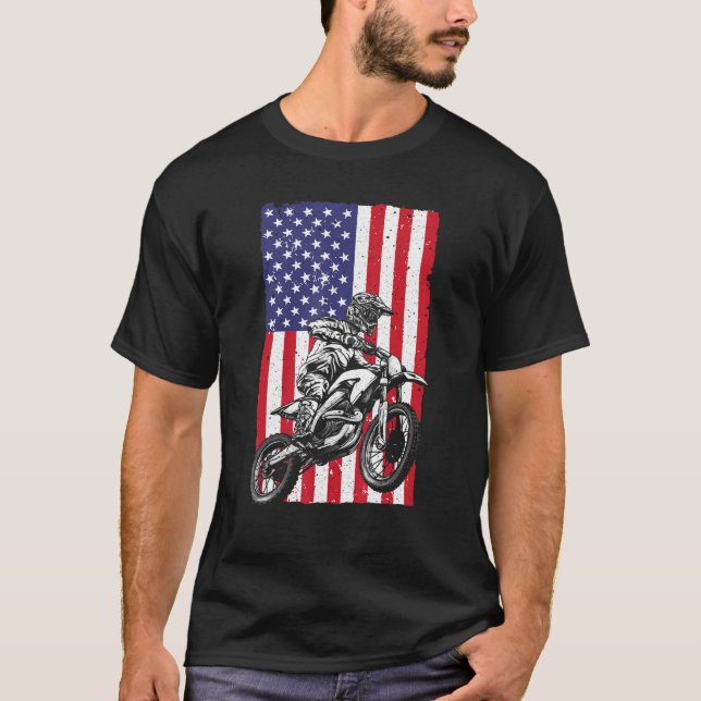 Cooles Dirt Bike für Männer Frauen Dirt Bike Motoc T-Shirt (Vorderseite)