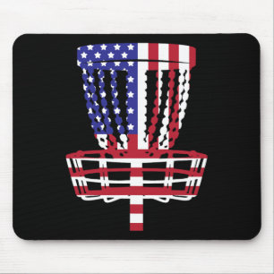 Cooles Disc-Golf-Design für Männer Frauen Kinder D Mousepad