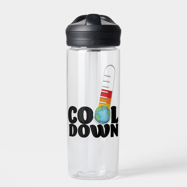 Cooles Down Trinkflasche (Vorderseite)