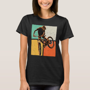 Cooles DownHill Mountain Bike Design für Hardcore T-Shirt
