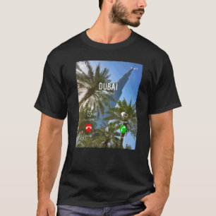 Cooles Dubai ruft Telefonkonferenz-Kostenvoranschl T-Shirt