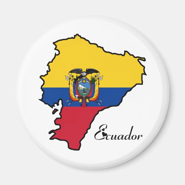 Cooles Ecuador Magnet (Vorne)