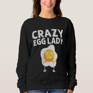 Cooles Ei für Frauen Mama gebackenes, gebackenes P Sweatshirt