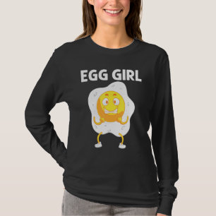Cooles Ei für Mädchen Kinder Gebraten Gebacken G p T-Shirt