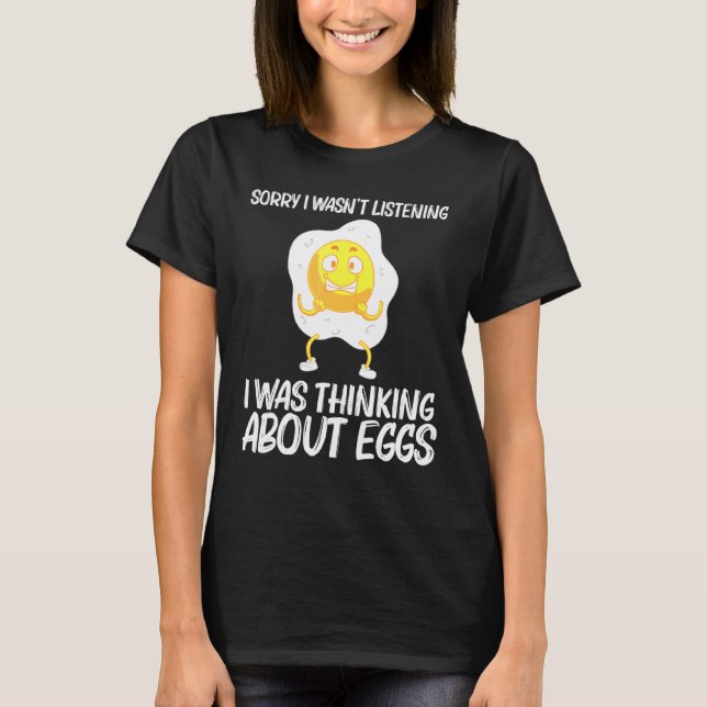 Cooles Ei für Männer - gebratenes, gebackenes Prot T-Shirt (Vorderseite)