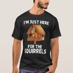 Cooles Eichhörnchen für Männer Chipmunk Zookeeper T-Shirt