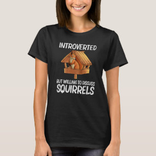 Cooles Eichhörnchen für Männer Chipmunk Zookeeper T-Shirt